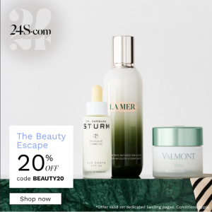  24S精选正价护肤香水热卖 收Diptyque, Valmont, L'ARTISAN PARFUMEUR, PENHALIGON'S, Kilian, 馥尔玛等