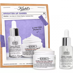 Macy's Kiehl's科颜氏高保湿面霜美白淡斑精华套装热卖 相当于5.4折