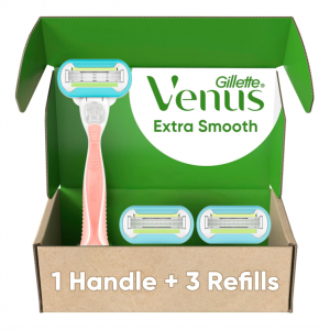 Gillette Venus 脫毛刀 1個把手+3個替換刀片