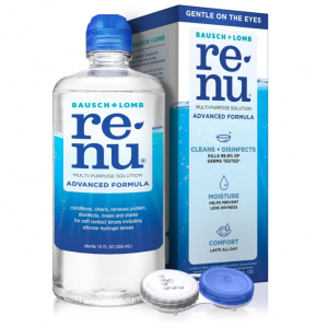 Renu Contact Lens Solution, 12 Fl Oz @ Amazon
