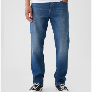 男士直筒牛仔裤