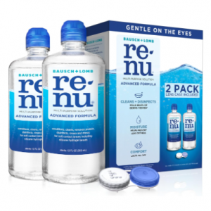 Renu 博士伦隐形眼镜护理液12oz x 2瓶 @ Amazon