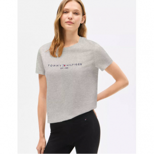 Tommy Hilfiger Embroidered Tommy Logo T-Shirt
