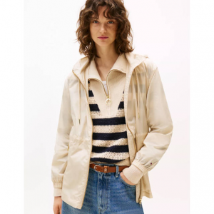 Tommy Hilfiger Water-Repellent Hooded Windbreaker