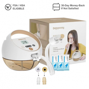 DeepCozy Electric Nasal Irrigation System 4 Suction Levels with 30 Saline Packets @ DeepCozy