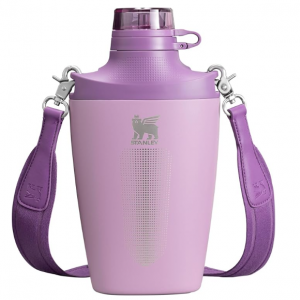 Stanley Cross Bottle 23 oz | Travel Water Bottle with Jacquard Strap @ Amazon