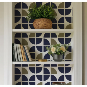 Mod Geo 新月形即剥即贴壁纸