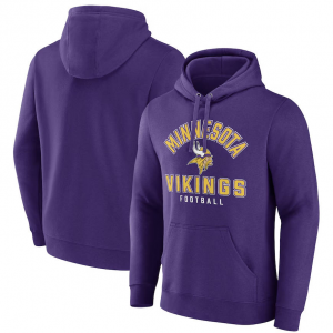 NFL Minnesota Vikings Fanatics Purple Between the Pylons 男士連帽衛衣