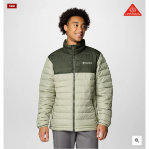 Columbia Sportswear 男款Powder Lite™ II 防水保暖夹克仅需$72免邮