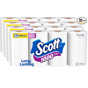 Scott 卫生纸1000张/卷 32卷 @ Amazon