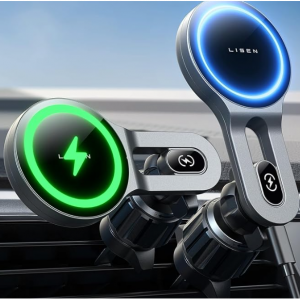 33% off LISEN for 15W MagSafe Car Mount Charger @Amazon