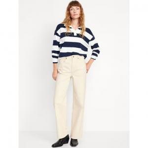 Extra High-Waisted Wide-Leg Jeans