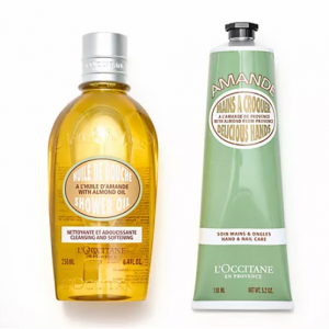 QVC L'Occitane歐舒丹杏仁沐浴油護手霜套裝熱賣 