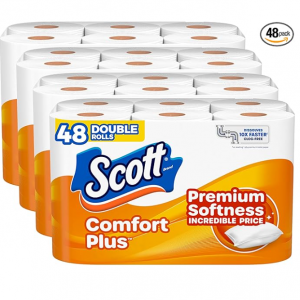 Scott 单层卫生纸 48大卷 @ Amazon