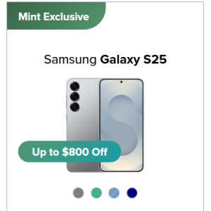 Get 2 years of unlimited plus a new phone starting at $30/mo @Mint Mobile