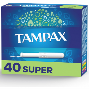 Tampax 纸管型卫生棉条 常规量 无香型 480支装 @ Amazon
