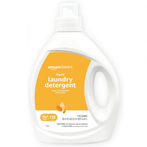 Amazon Basics Laundry Detergent Liquid, Concentrated, Fresh Scent, 110 Loads, 82.5 Fl Oz @ Amazon