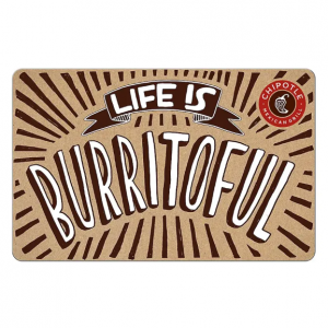 Chipotle 數字禮品卡限時特賣 @ Best Buy 