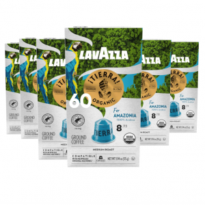 Lavazza TIERRA Nespresso 有機咖啡膠囊 60顆 @ Amazon