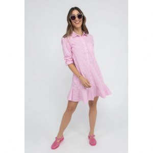 女士条纹连衣裙