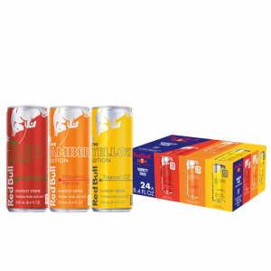 Red Bull 紅牛能量飲料 3口味綜合裝 8.4oz 24罐 @ Amazon