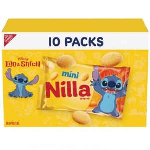 NILLA 香草口味威化饼干 10包 @ Amazon