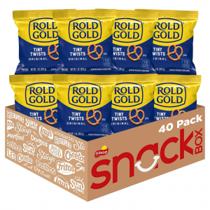 Rold Gold Tiny Twists 椒鹽脆餅 1oz 40包 @ Amazon