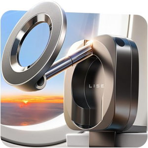 Amazon - LISEN 旅行支架 支持MagSafe 360度旋轉 ，現價$9.89