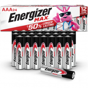Energizer Max AAA电池 24粒装 @ Amazon