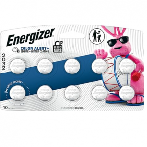 Energizer CR2032 纽扣电池 10颗 @ Amazon