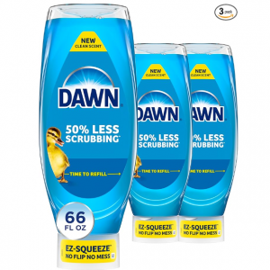 Dawn 易挤压洗碗液 3瓶装 22oz @ Amazon