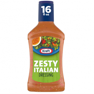 Kraft Zesty Italian Salad Dressing, 16 fl oz Bottle @ Amazon