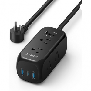 Amazon - Anker 6×AC 2A1C 電湧保護插座，現價$15.99