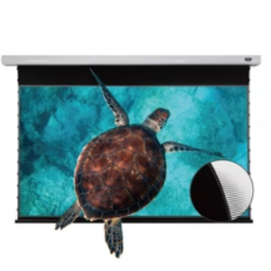 $400 off VIVIDSTORM PRO Slimline Motorized Tension UST ALR Projector screen @VIVIDSTORM