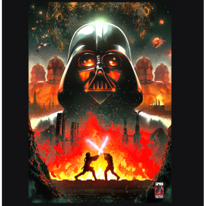Revenge Of The Sith 20th Anniversary Darth Vader poster
