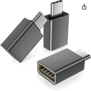 Basesailor USB C to USB Adapter 3 Pack for $3.79 @Amazon