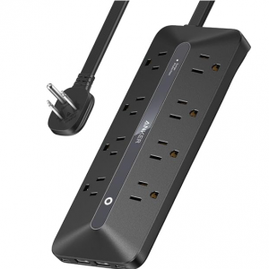 Amazon - Anker 12合1 6AC 2C2A 排插 带900J浪涌保护，现价$23.99