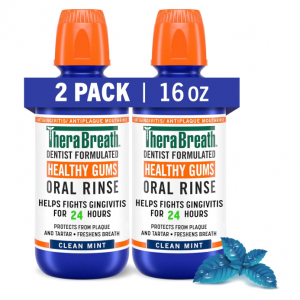 TheraBreath 牙龈护理款漱口水 16oz 2瓶 @ Amazon