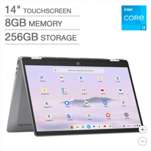 $170 off HP Chromebook Plus 14" 2-in-1 FHD Touchscreen Laptop @Costco