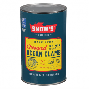 Snow's Ocean 罐装碎蛤蜊 51oz @ Amazon