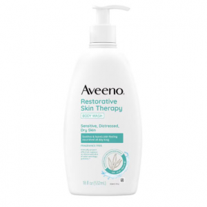 $0.99 For Aveeno Restorative Skin Therapy Body Wash Fragrance Free, 18.0 fl oz @ Walgreens
