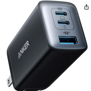 Amazon - Anker USB C 充电头 735 双C+USB 65W ，直降$14 