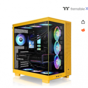 41% off Thermaltake View 380 XL TG ARGB; 4x120mm ARGB Lite Fans Included @Newegg