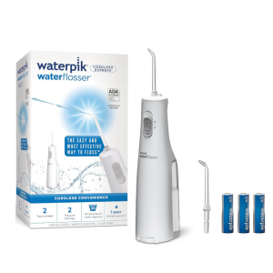 Waterpik Cordless Express Water Flosser, White WF-02 @ Amazon