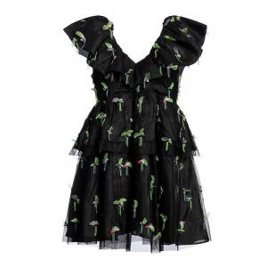 Ganni 短款连衣裙