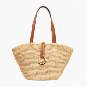 Staud Vista Raffia 托特包