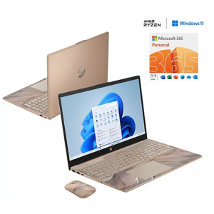 $109 off HP 15" Touch Laptop AMD 8GB RAM 256GB @QVC
