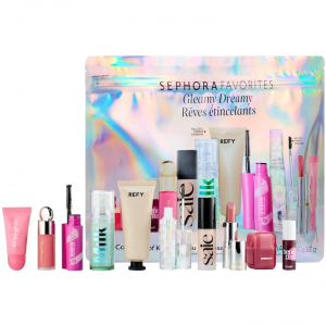 Sephora Favorites上新！Gleamy Dreamy美妆小样超值套装相当于3.3折 含Huda Beauty, Too Faced, Prada, Rare Beauty等