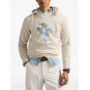 Polo Ralph Lauren Bear-motif 连帽卫衣