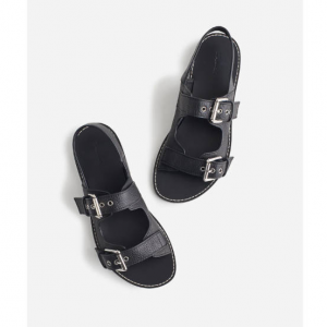 Madewell The Maude 女士双带露跟凉鞋